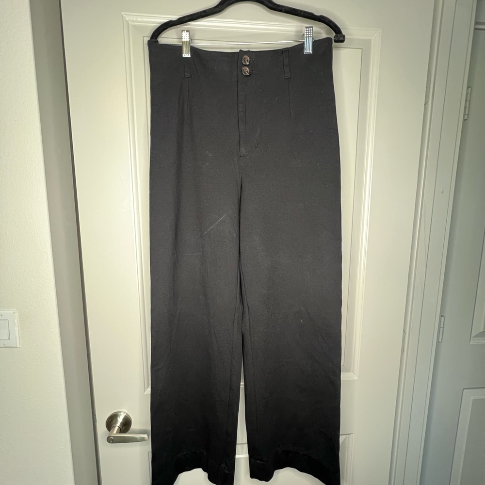 Lauren Conrad-Black Trouser Pants